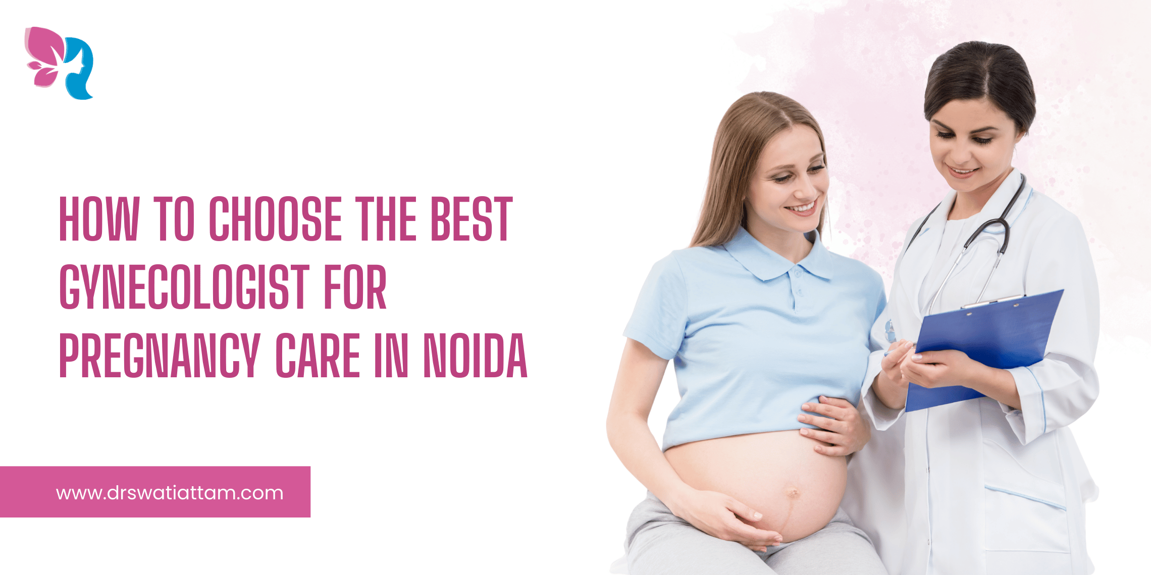 Image of gynecologist for pregnancy care