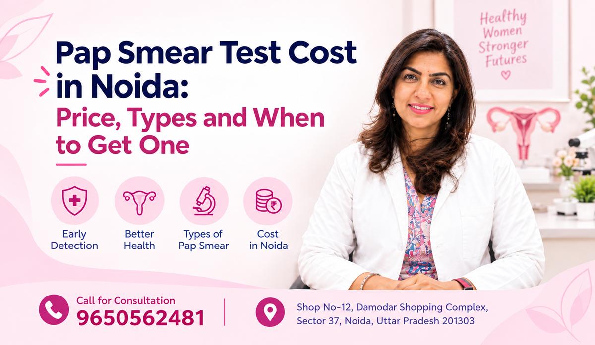 feature image for Pap Smear cost in noida blog